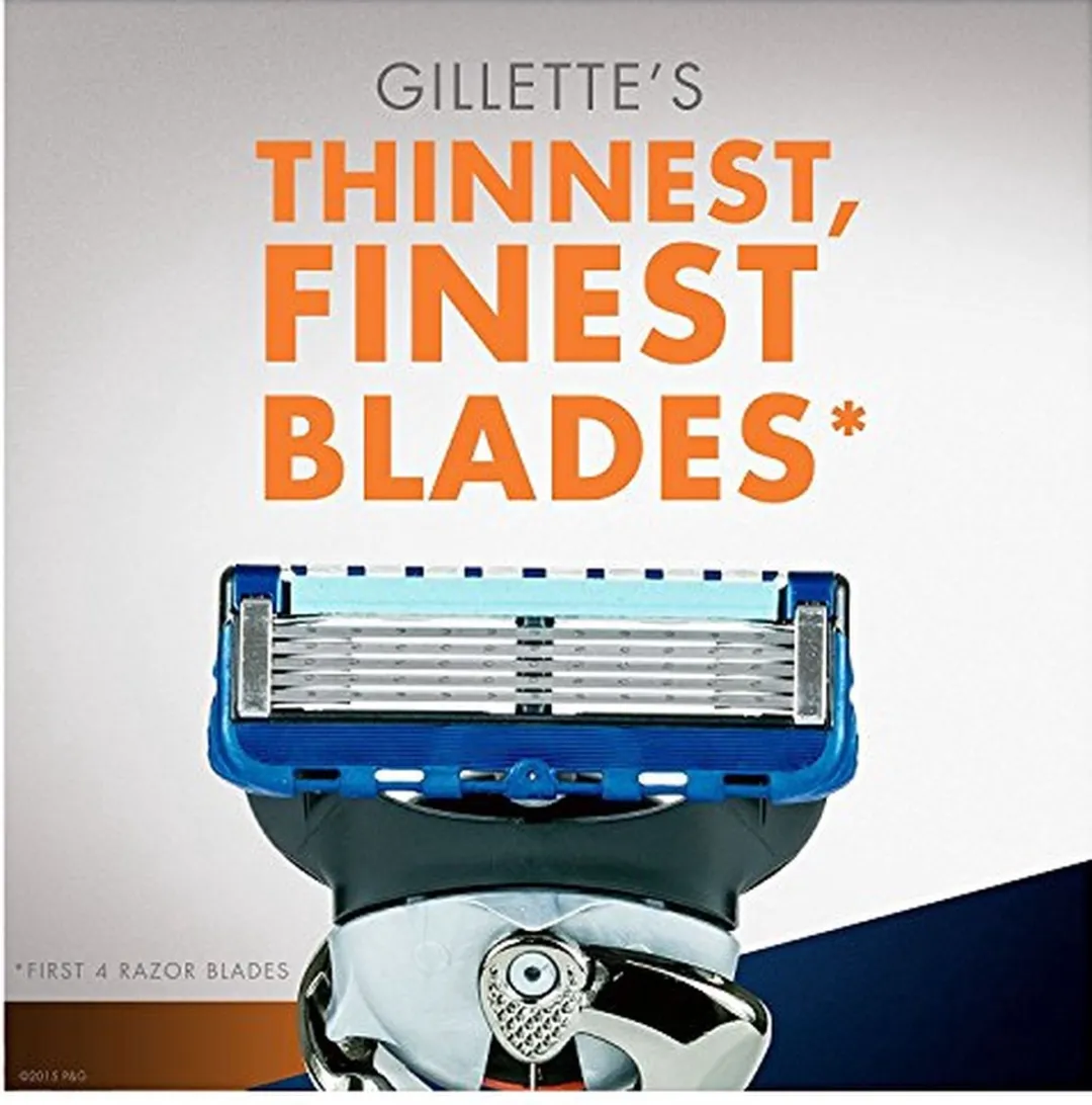 Gillette Fusion ProGlide Scheermesjes - 5 Bladen - 4 Stuks