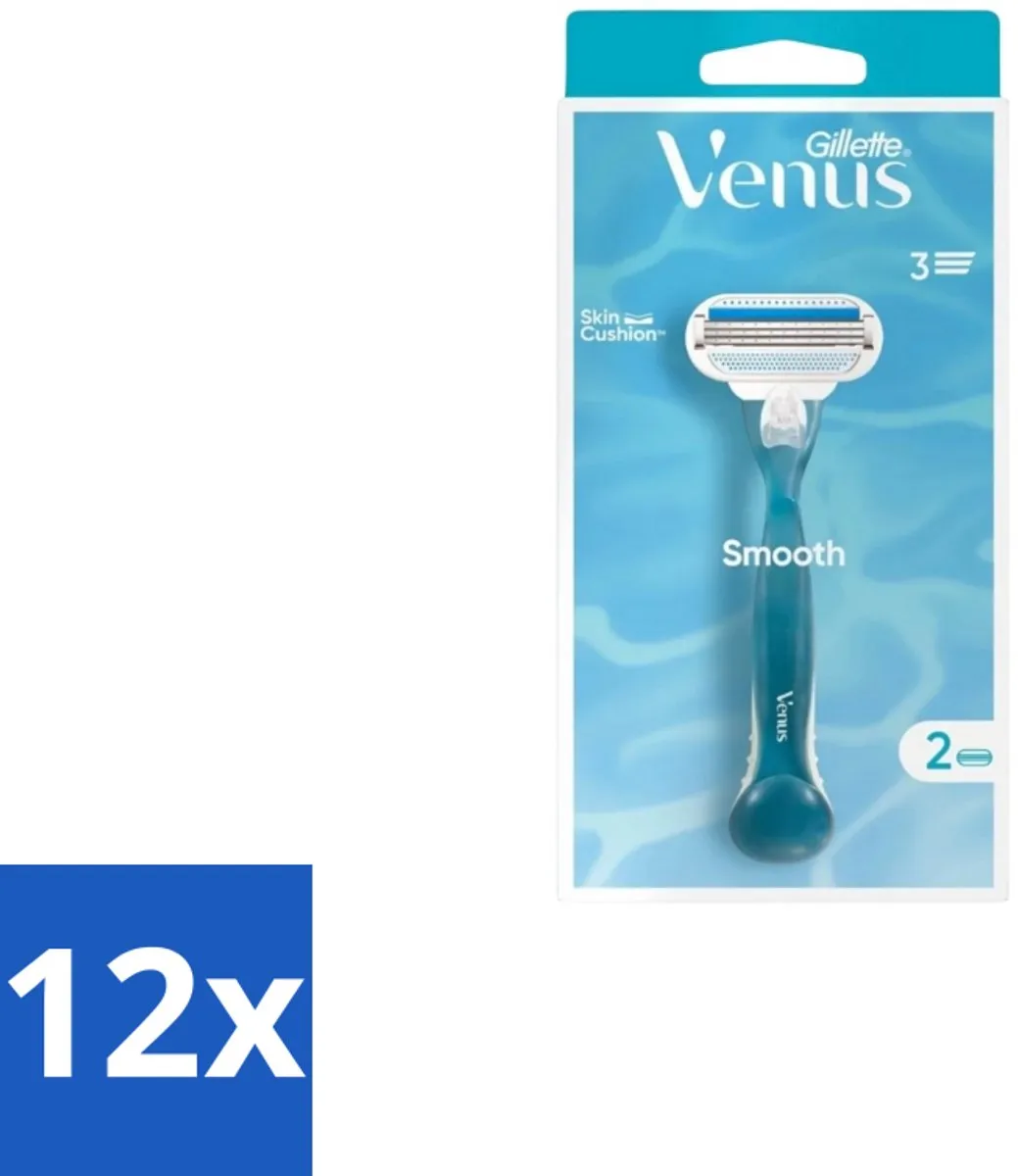 Gillette Venus Smooth Navulmesjes 12 Stuks