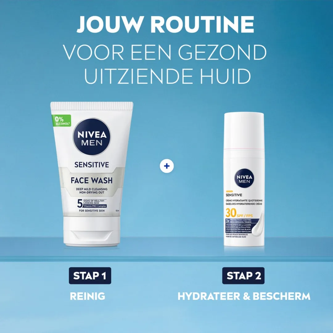 NIVEA MEN Sensitive Dagcrème SPF30 - 50ml