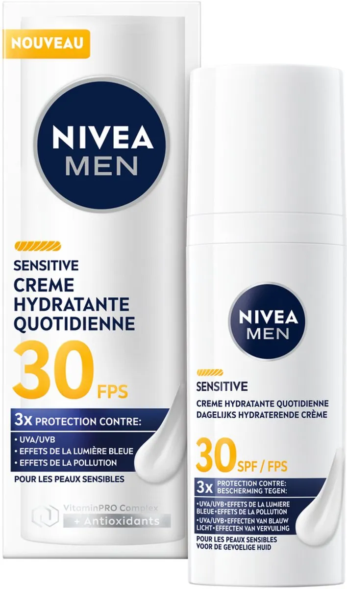 NIVEA MEN Sensitive Dagcrème SPF30