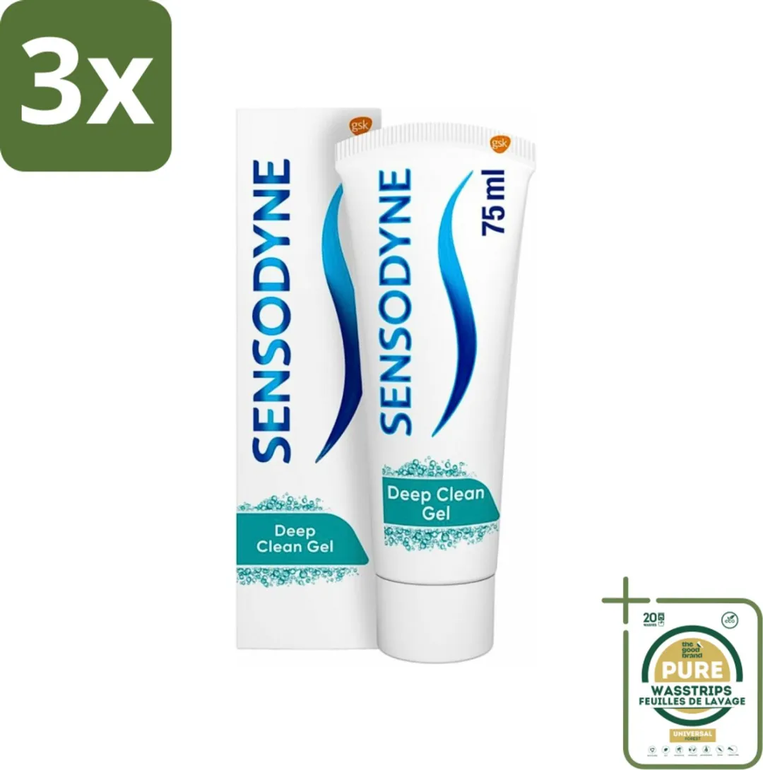 Sensodyne Deep Clean Tandpasta 225ml