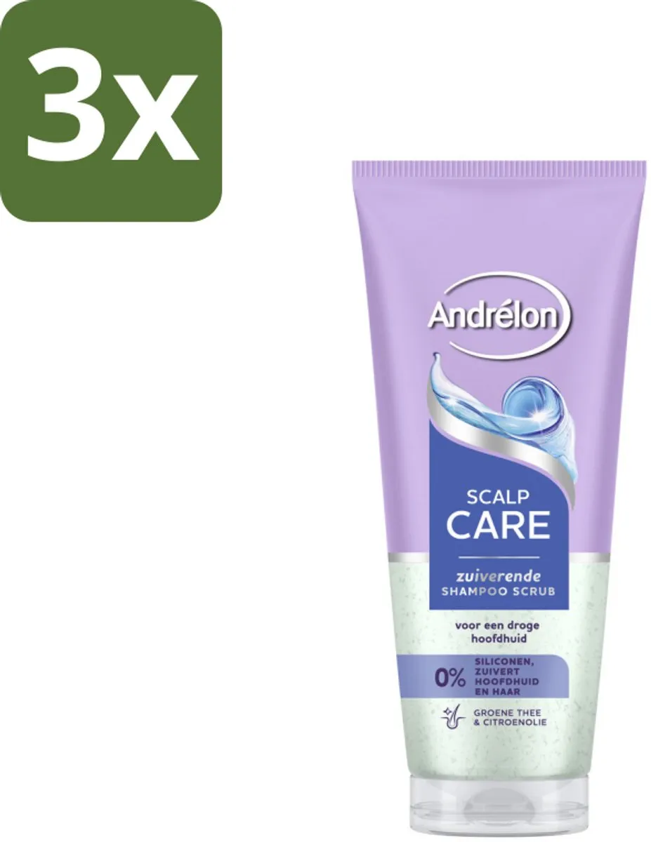 Andrélon Scalp Care Shampoo Scrub Anti-roos 600ml