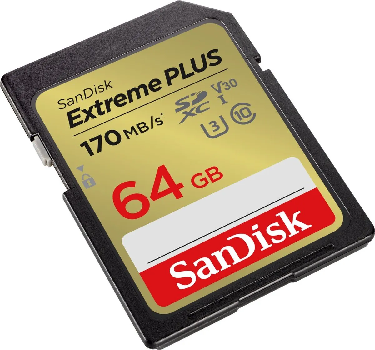 SanDisk Extreme PLUS SDXC 64GB - 4K UHD