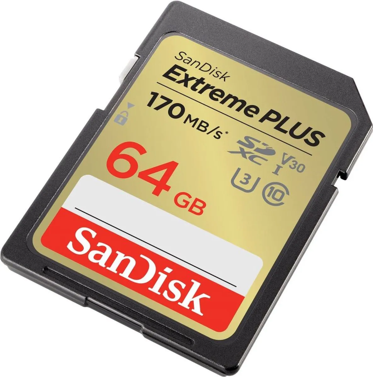 SanDisk Extreme PLUS SDXC 64GB - 4K UHD