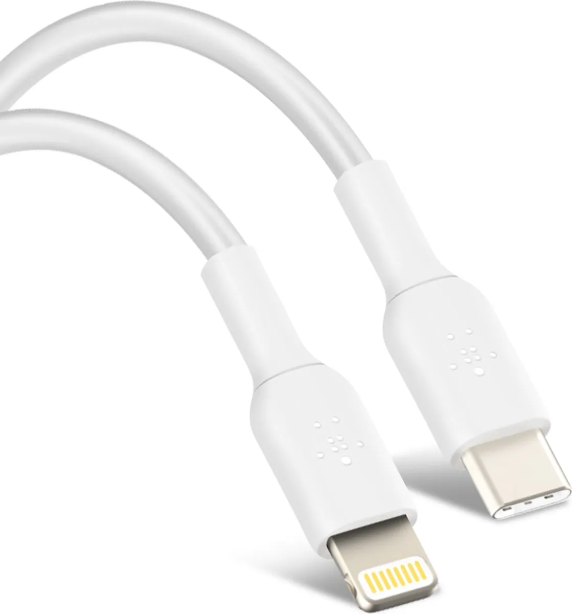 Belkin iPhone Lightning naar USB-C Kabel CAA003bt1MWH - 1m - Wit