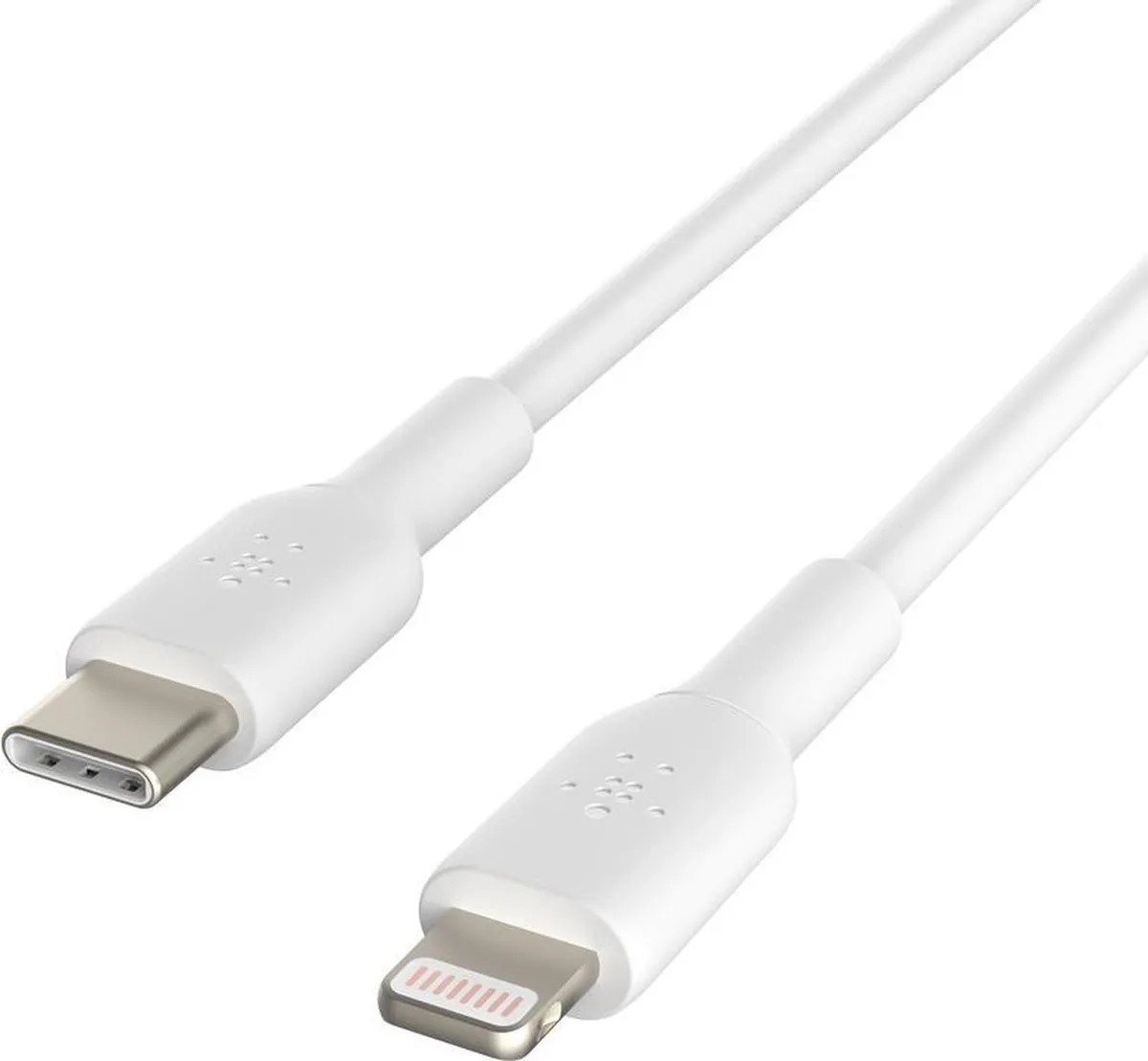 Belkin iPhone Lightning naar USB-C Kabel CAA003bt1MWH - 1m - Wit