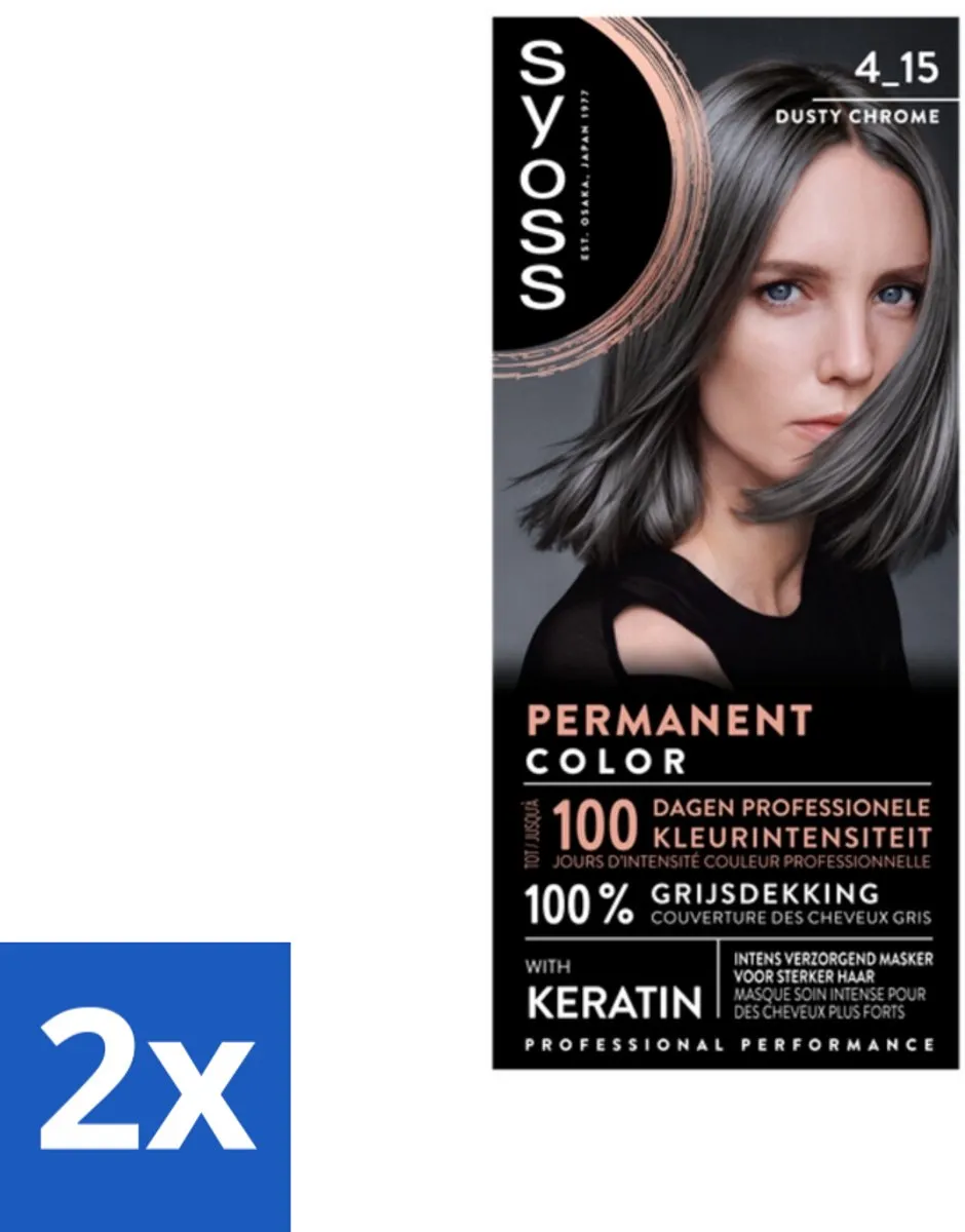 SYOSS Coloration 4-15 Dusty Chrome Haarverf
