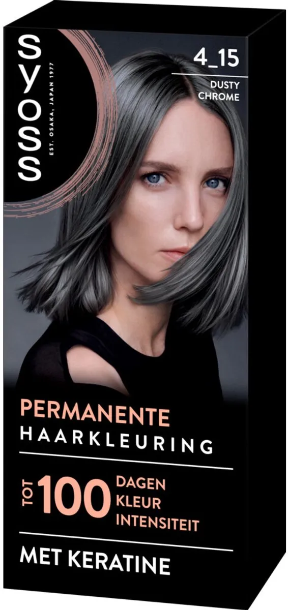 SYOSS Coloration 4-15 Dusty Chrome Haarverf - 2x230ml