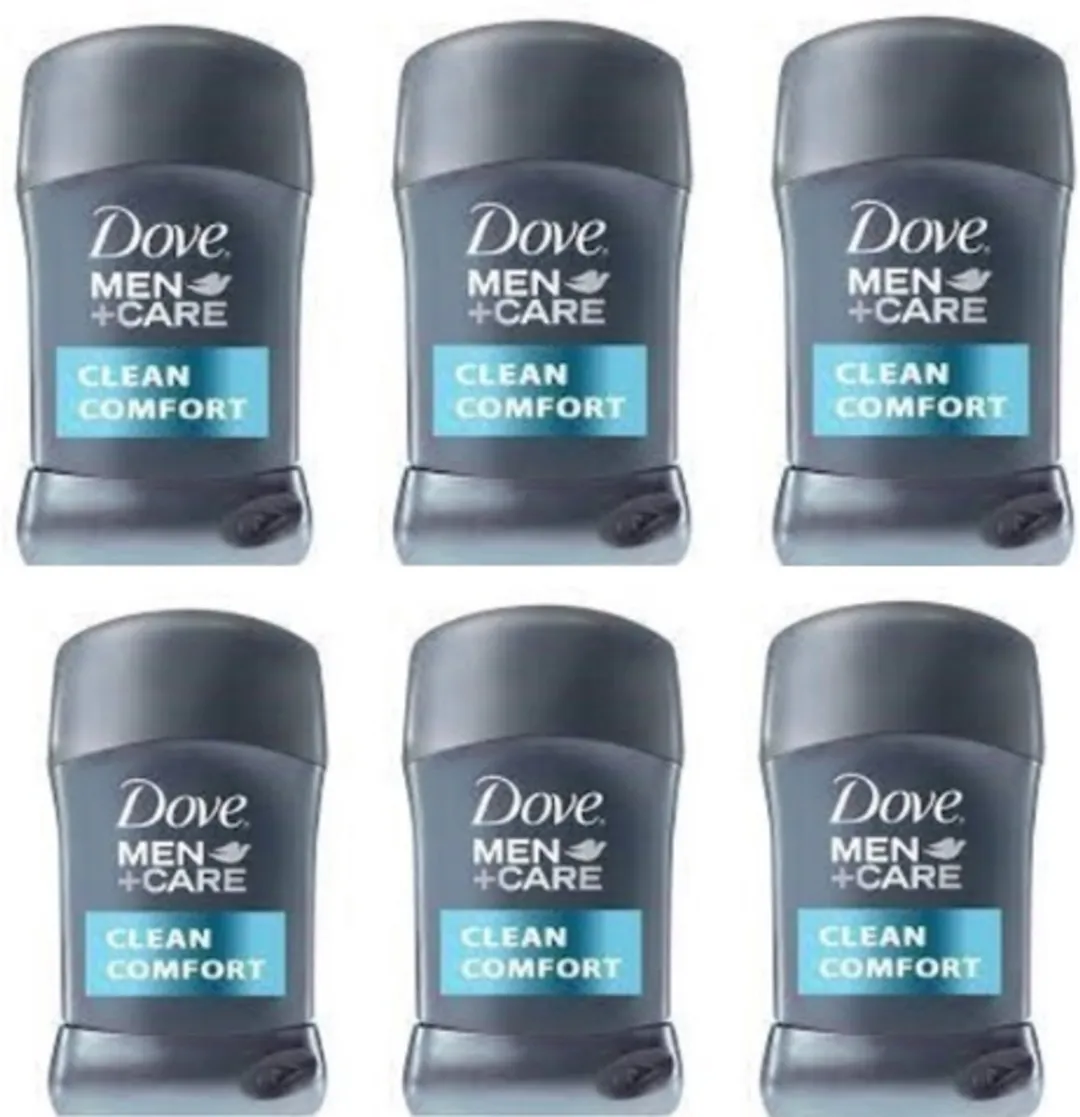 Dove Men+Care Clean Comfort Deodorant - 6x50ml