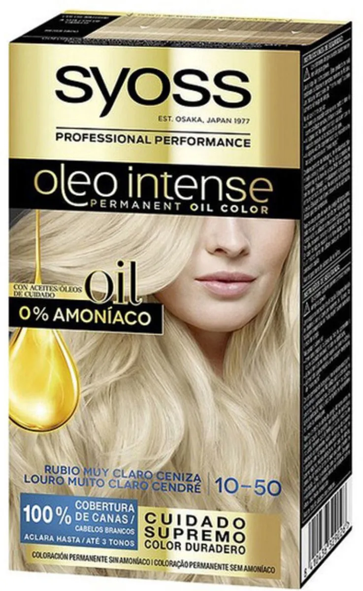 Syoss Permanent Haarkleur Lichtblond N 10,5