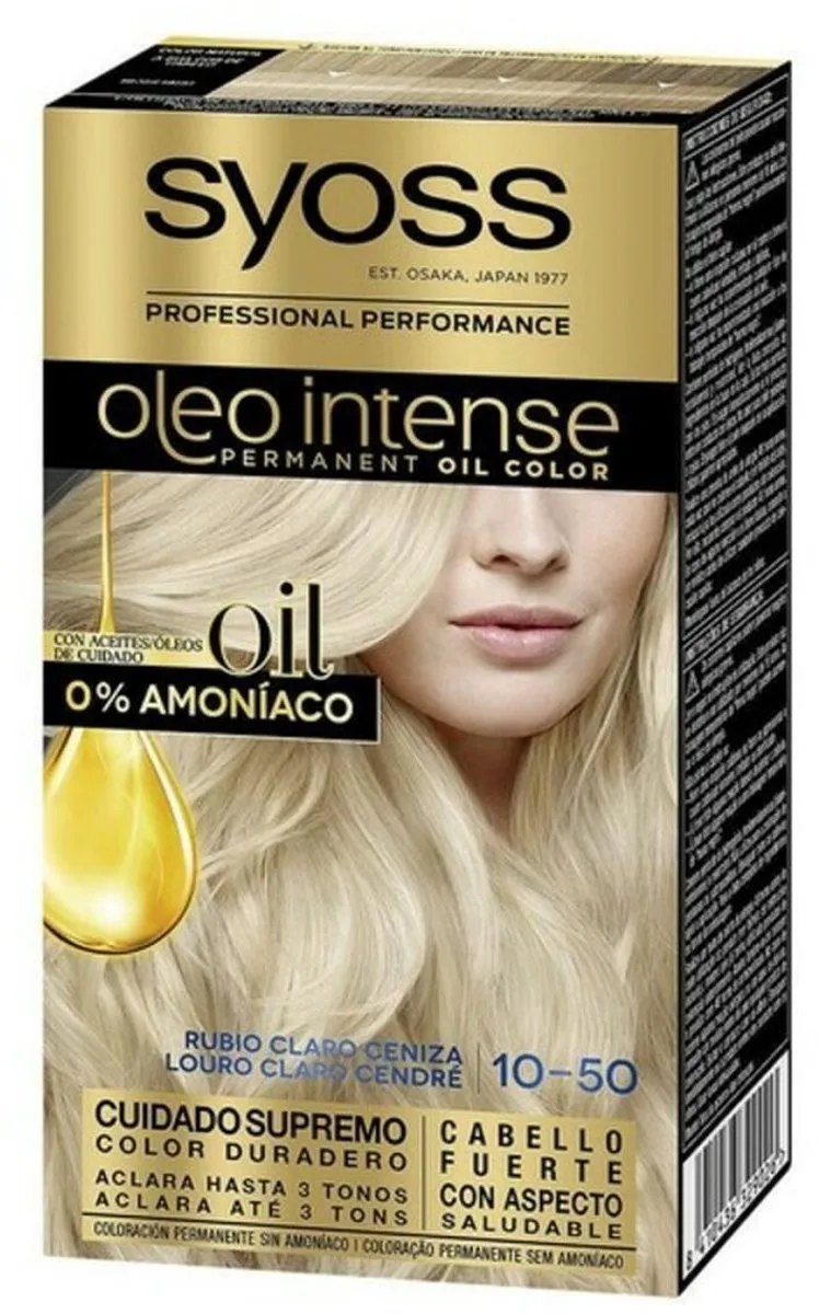 Syoss Permanent Haarkleur Lichtblond N 10,5 - 500ml
