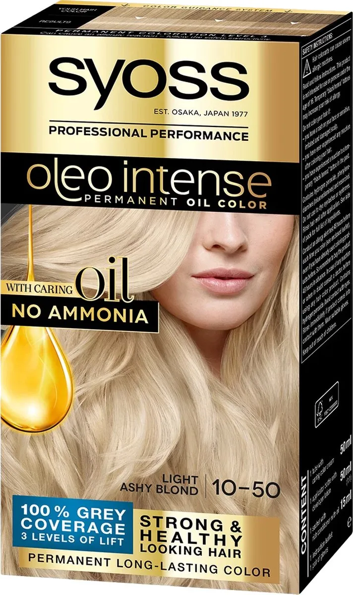 Syoss Permanent Haarkleur Lichtblond N 10,5 - 500ml