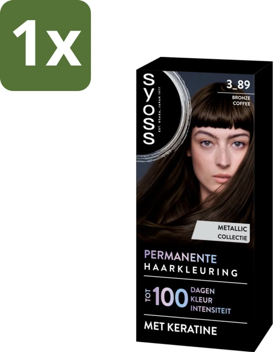 SYOSS Coloration 3-89 Bronze Coffee Haarverf