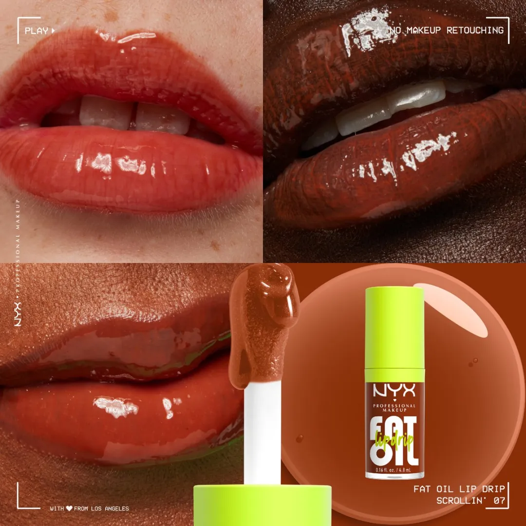 NYX Professional Makeup Fat Oil Lip Drip My Scrollin Lipolie 4.8ml