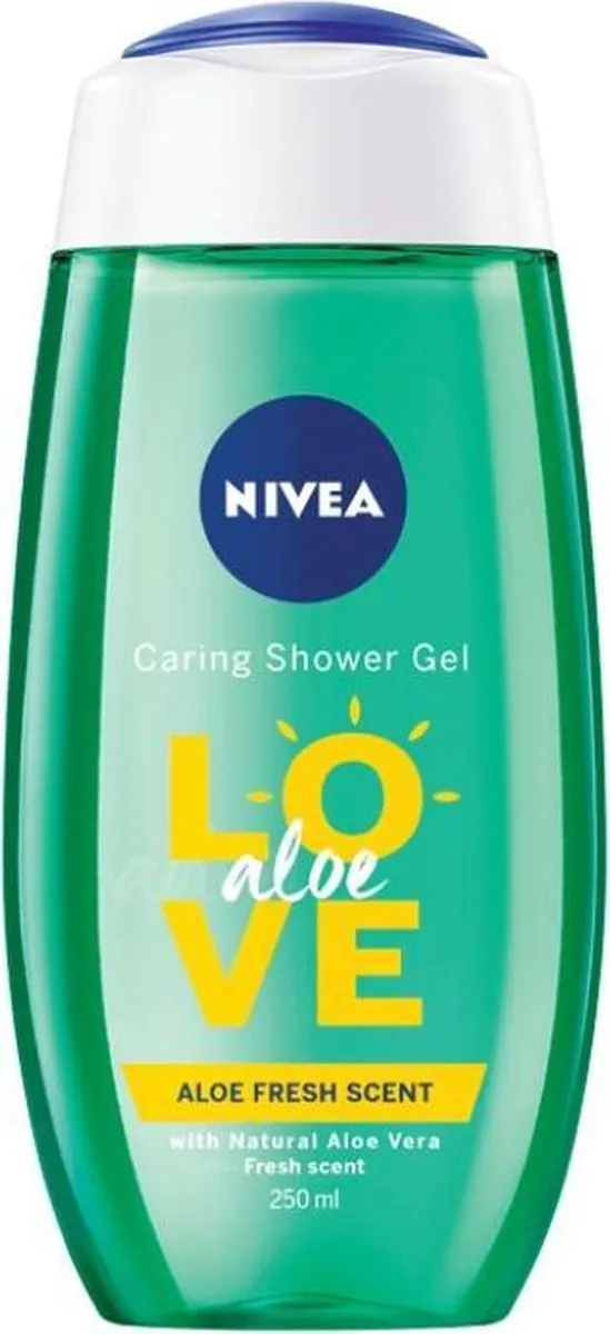 NIVEA Douchegel Love Aloe 250ml - 6 Stuks