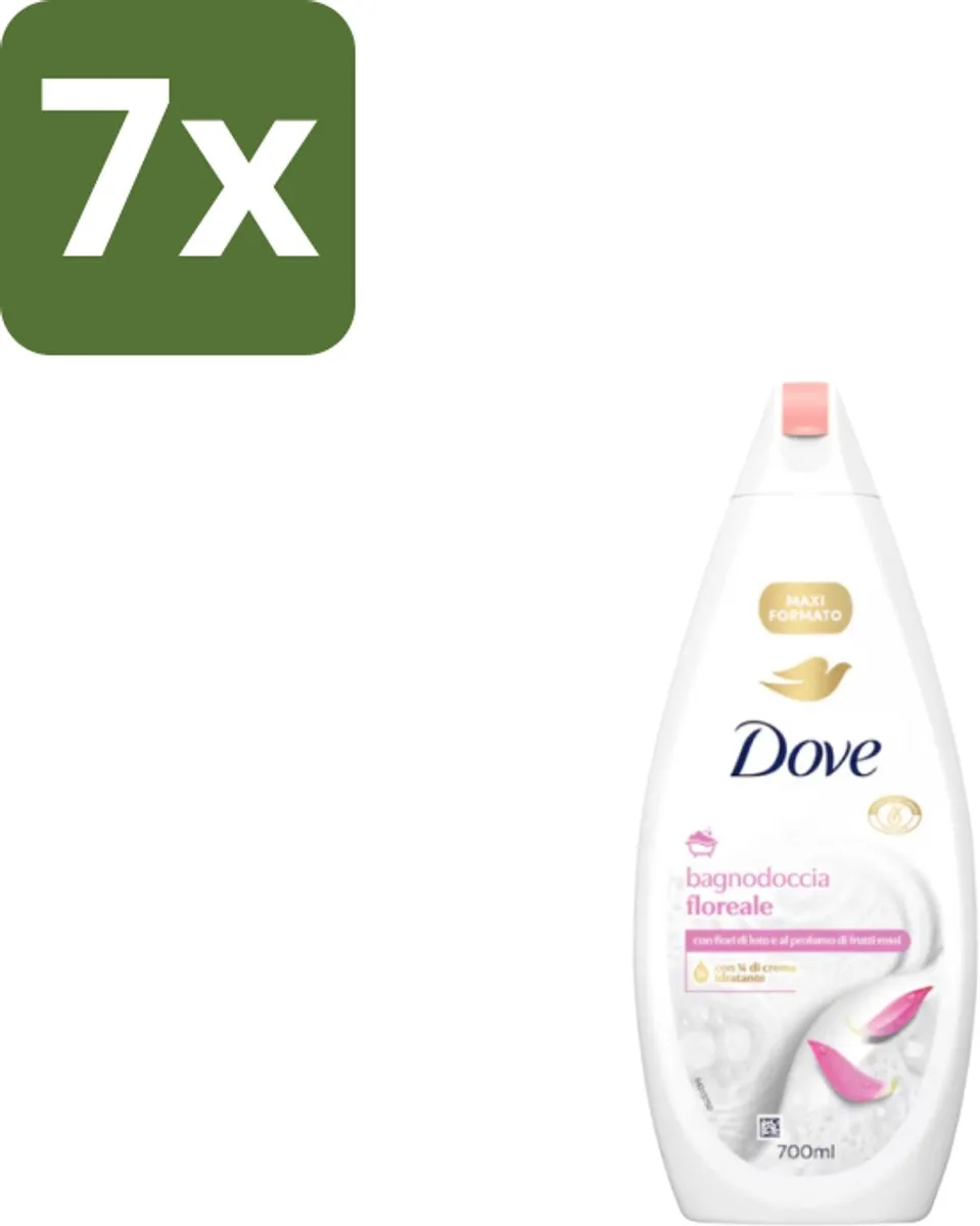Dove Badcrème Soothing Almond Oil & Hibiscus 720ml