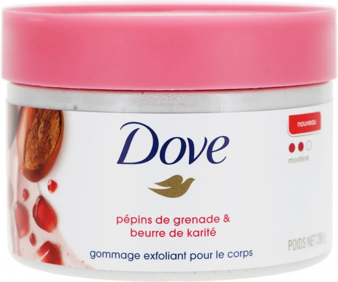 Dove Pomegranate & Shea Butter Lichaamsscrub 510g