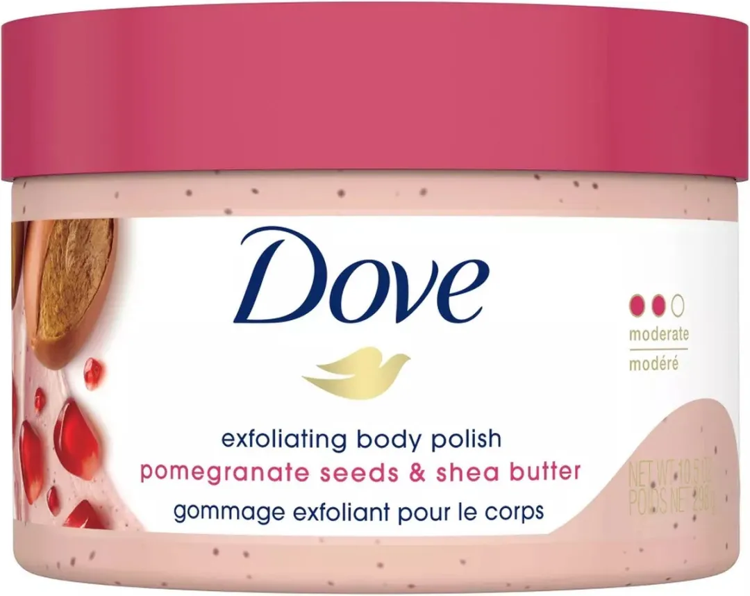 Dove Pomegranate & Shea Butter Lichaamsscrub 510g