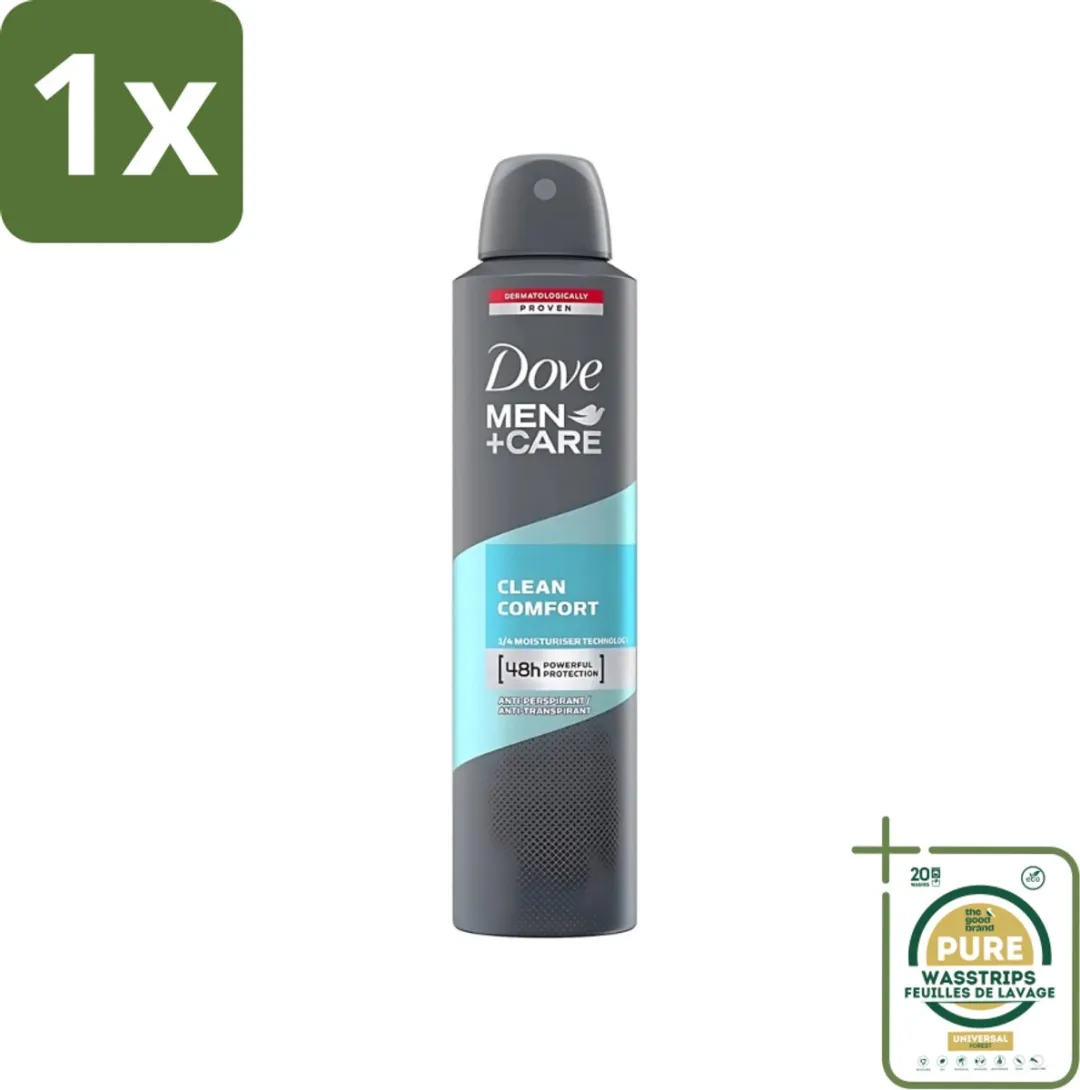 Dove Men+Care Clean Comfort Deodorant 250ml