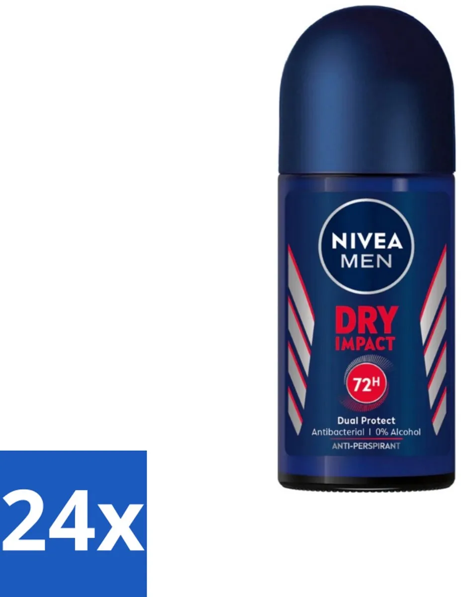 NIVEA Men Dry Impact Deodorant Roller 50ml