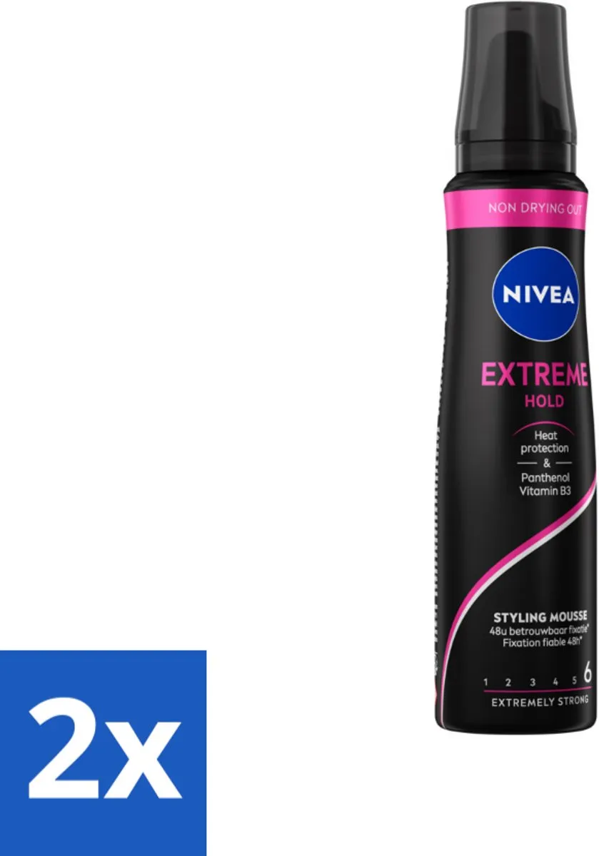 NIVEA Haarschuim Extreme Stevigheid 300ml