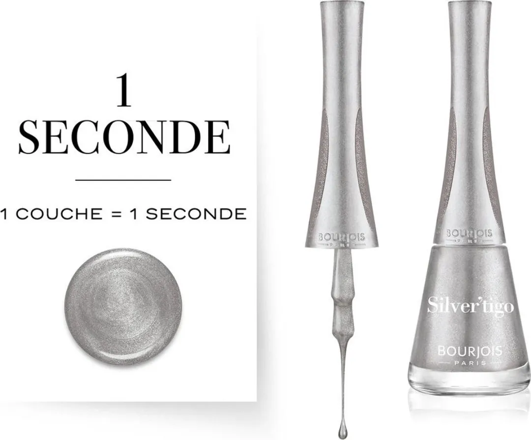 Bourjois 1 Seconde Nagellak 20 Silver'tigo - 9ml