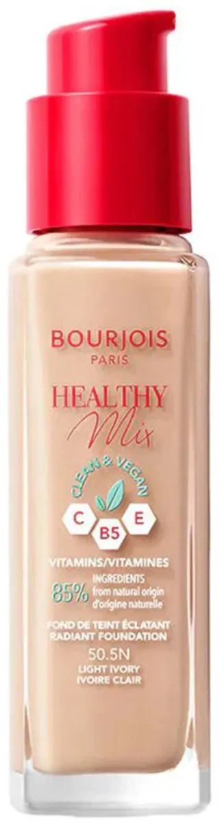 Bourjois Healthy Mix Clean Vegan Foundation N50.5 Light Ivory - 30ml