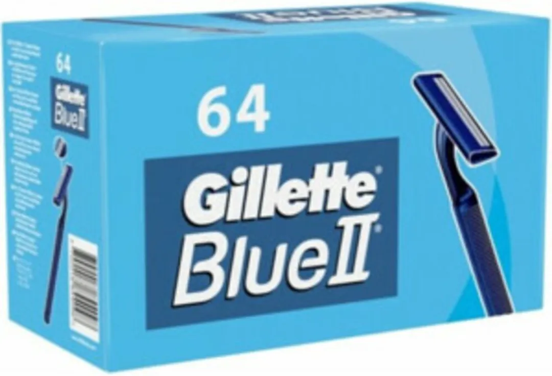 Gillette Blue 2 Wegwerpscheermesjes - 64 Stuks