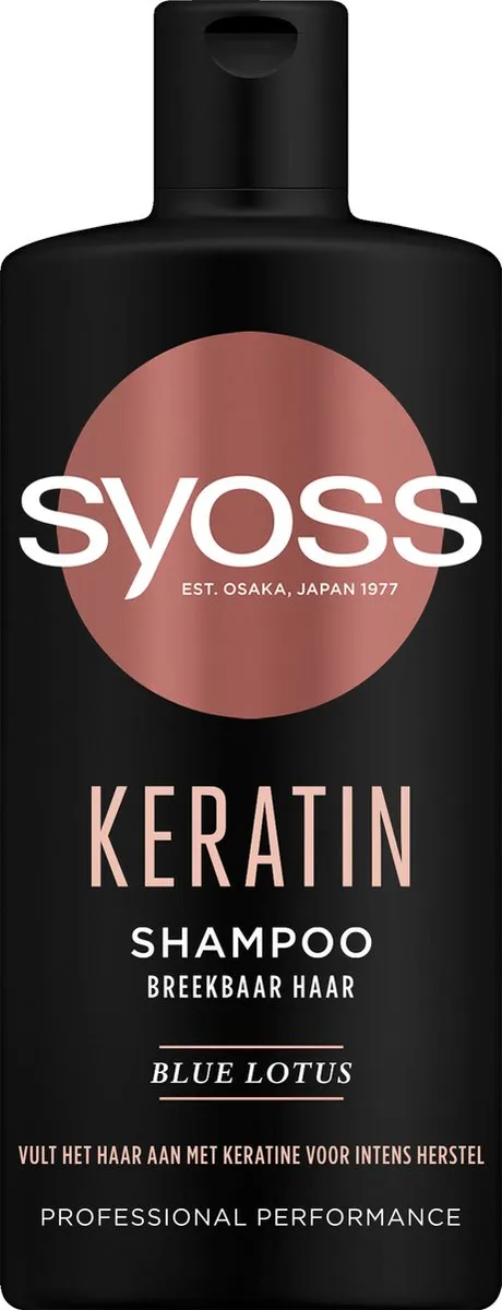 SYOSS Keratin Shampoo Voordeelverpakking 6x440ml