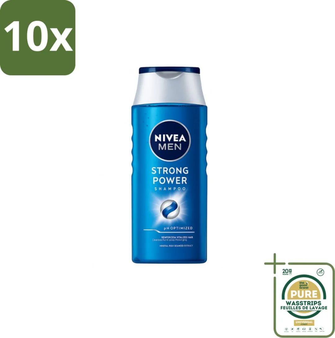 NIVEA MEN Strong Power Shampoo 250ml