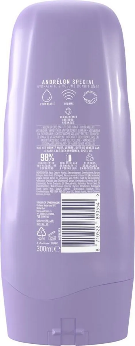 Andrélon Conditioner Hydratatie & Volume 300ml