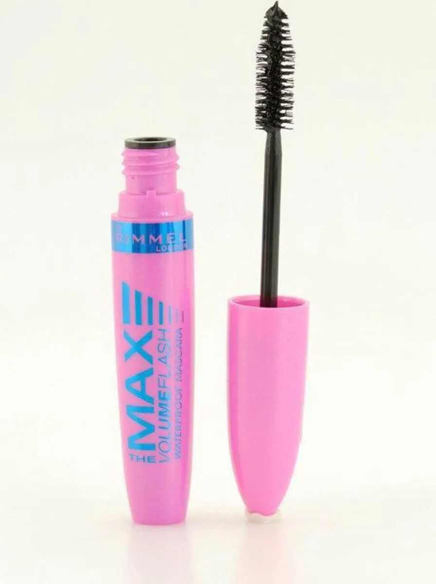 Rimmel London The Max Volume Flash Waterproof Mascara Zwart