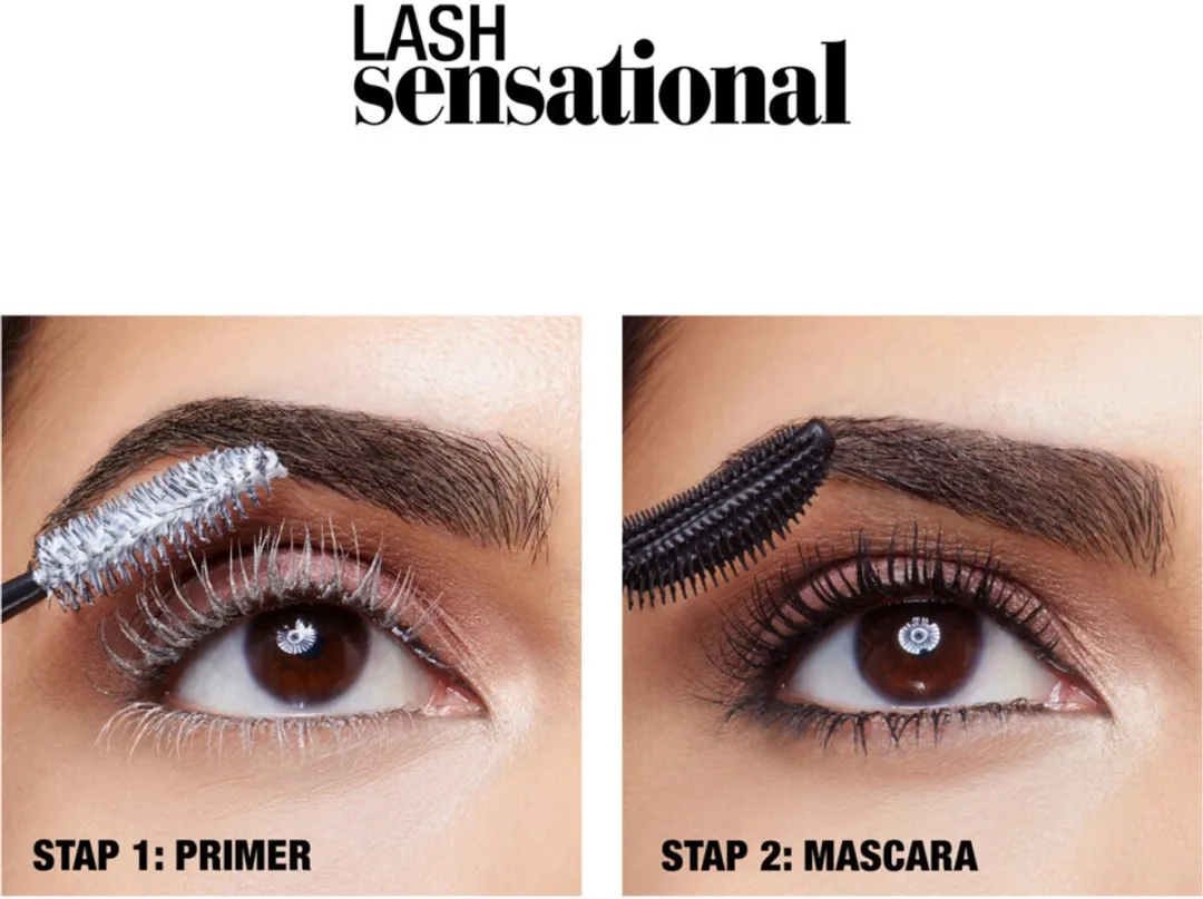 Maybelline Lash Sensational Mascara Waterproof Very Black - 20g (5x4)