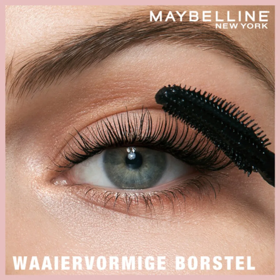 Maybelline Lash Sensational Mascara Waterproof Very Black - 20g (5x4)