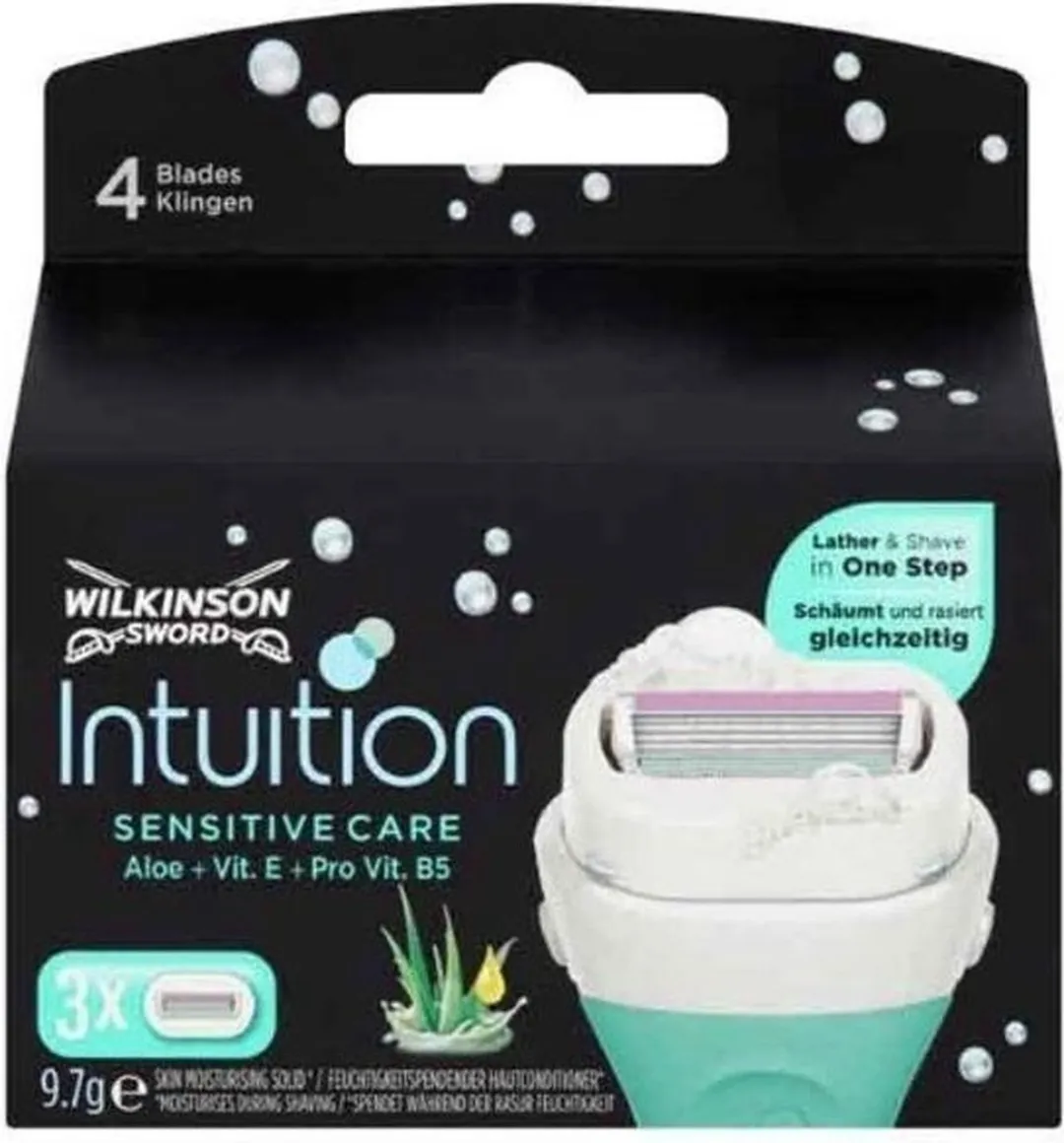 Wilkinson Sword Intuition Sensitive Care Scheermesjes - 3 Stuks