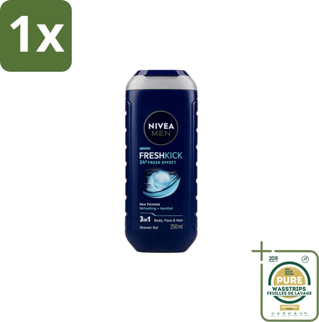 NIVEA Men Fresh Kick Douchegel 250ml