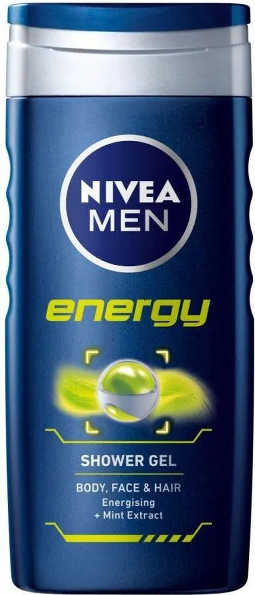 NIVEA MEN Energy Douchegel - 3x250ml