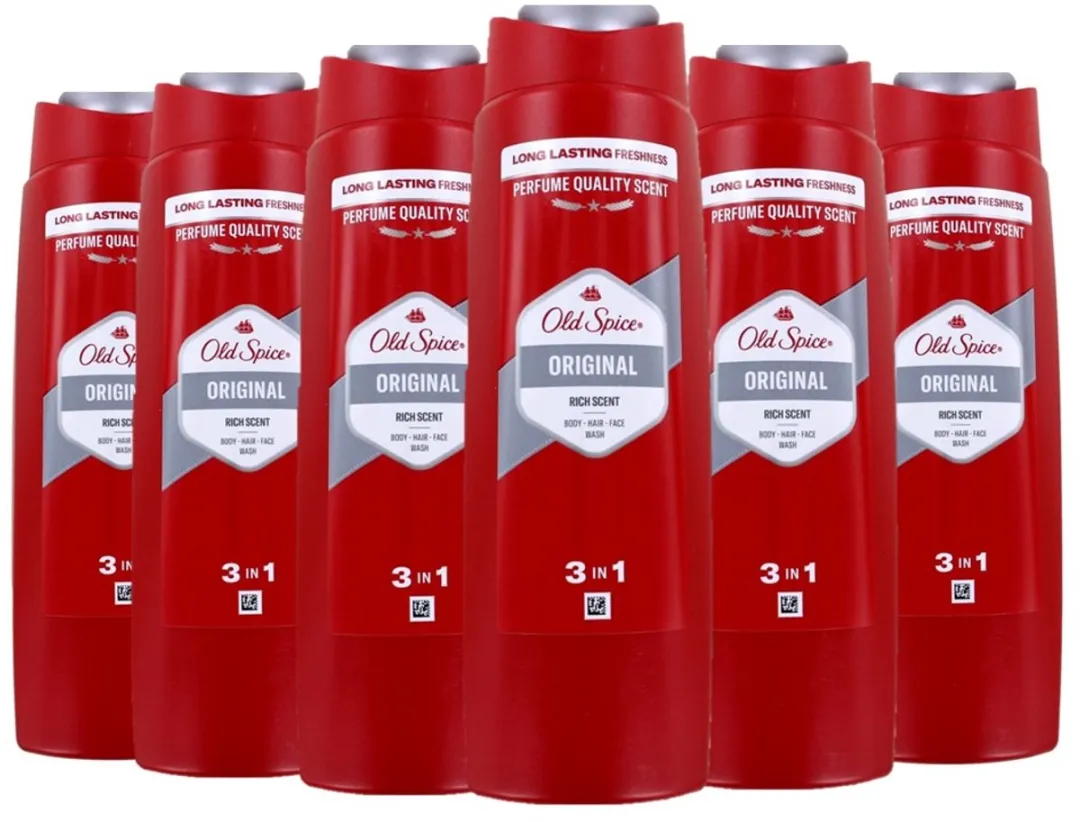 Old Spice 3in1 Douchegel 6x250ml