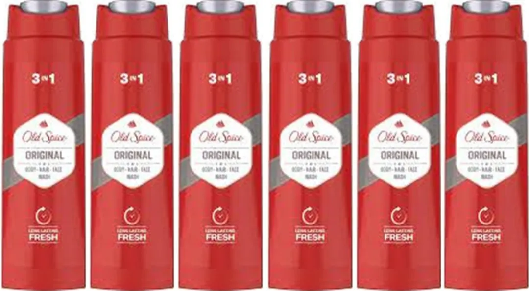 Old Spice 3in1 Douchegel 6x250ml