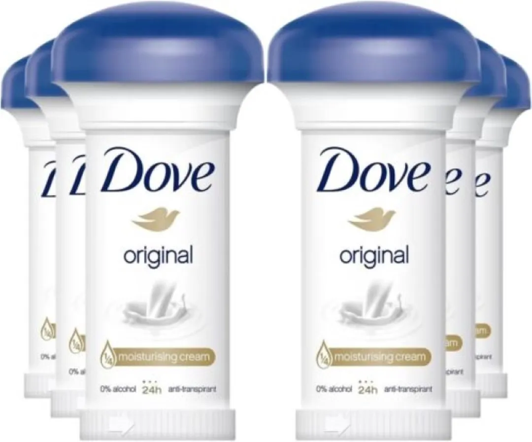 Dove Deo Crème Original 6x50ml