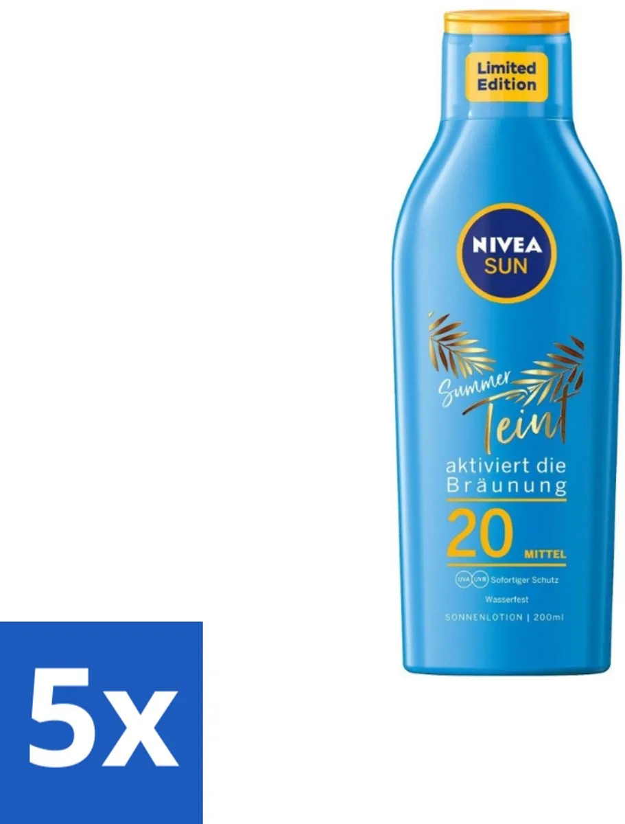 NIVEA Sun Zonnemelk SPF 20 Zomerteint 200ml