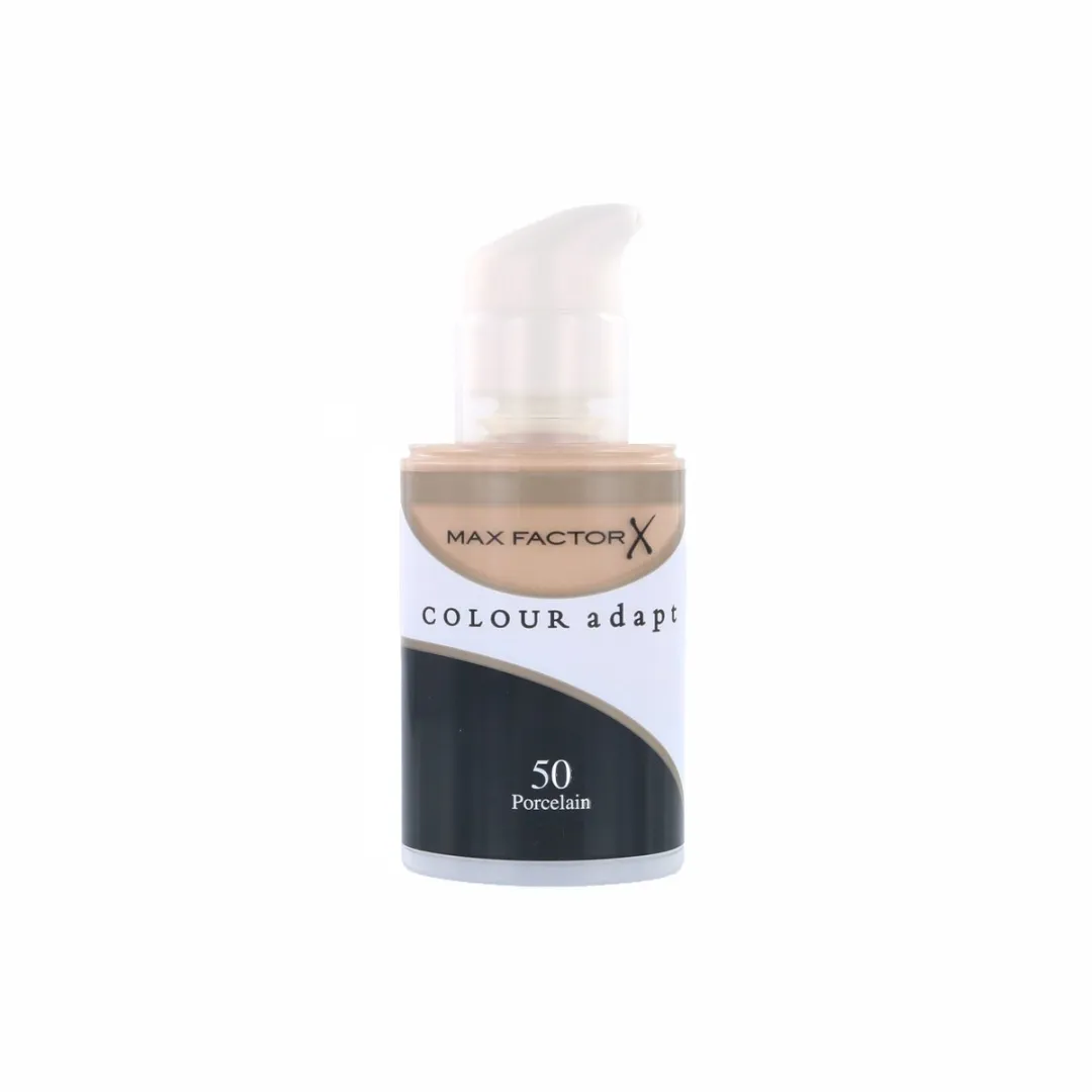 Max Factor Colour Adapt Foundation 50 Porcelain 34ml