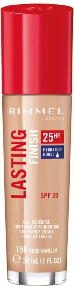 Rimmel London Lasting Finish Foundation 150 Rose Vanilla - 30ml