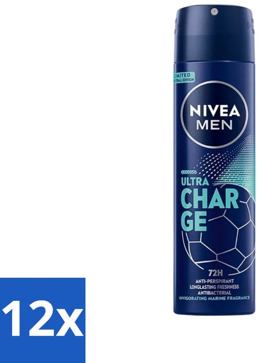 NIVEA Men Ultra Charge Deodorant Spray 150ml