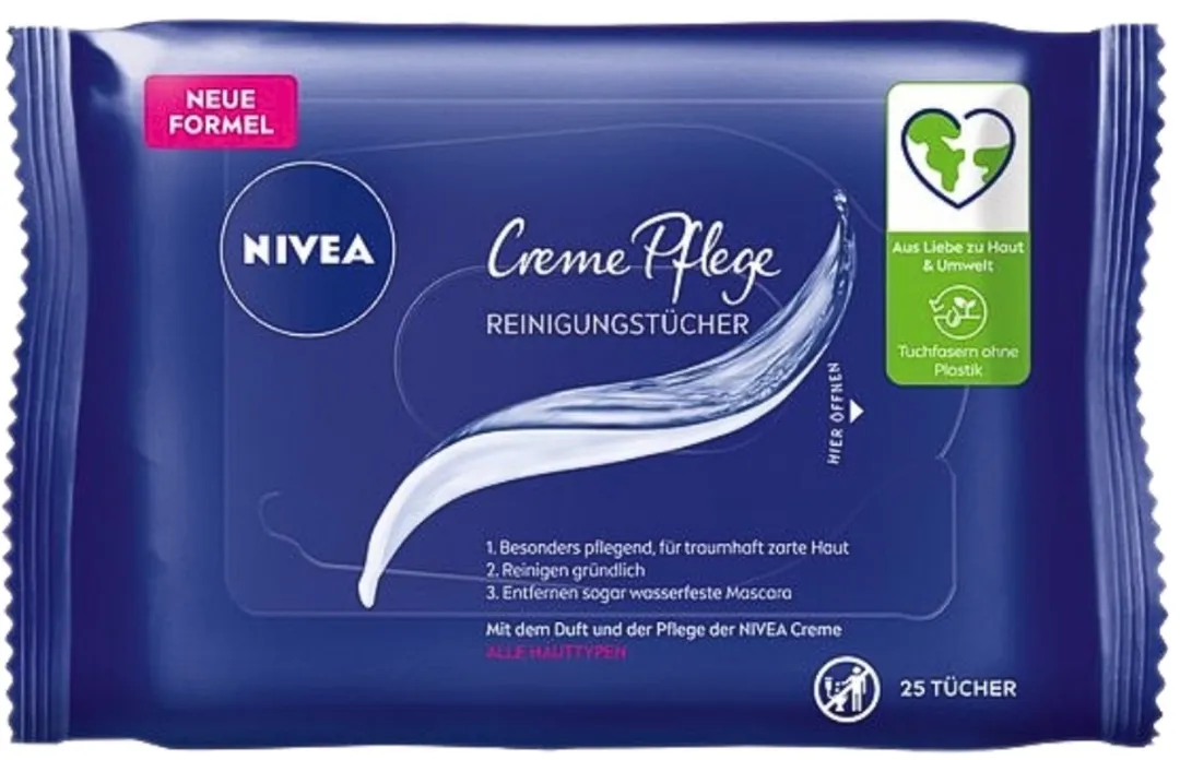 NIVEA Crème Care Reinigingsdoekjes 175ml - 7 Stuks