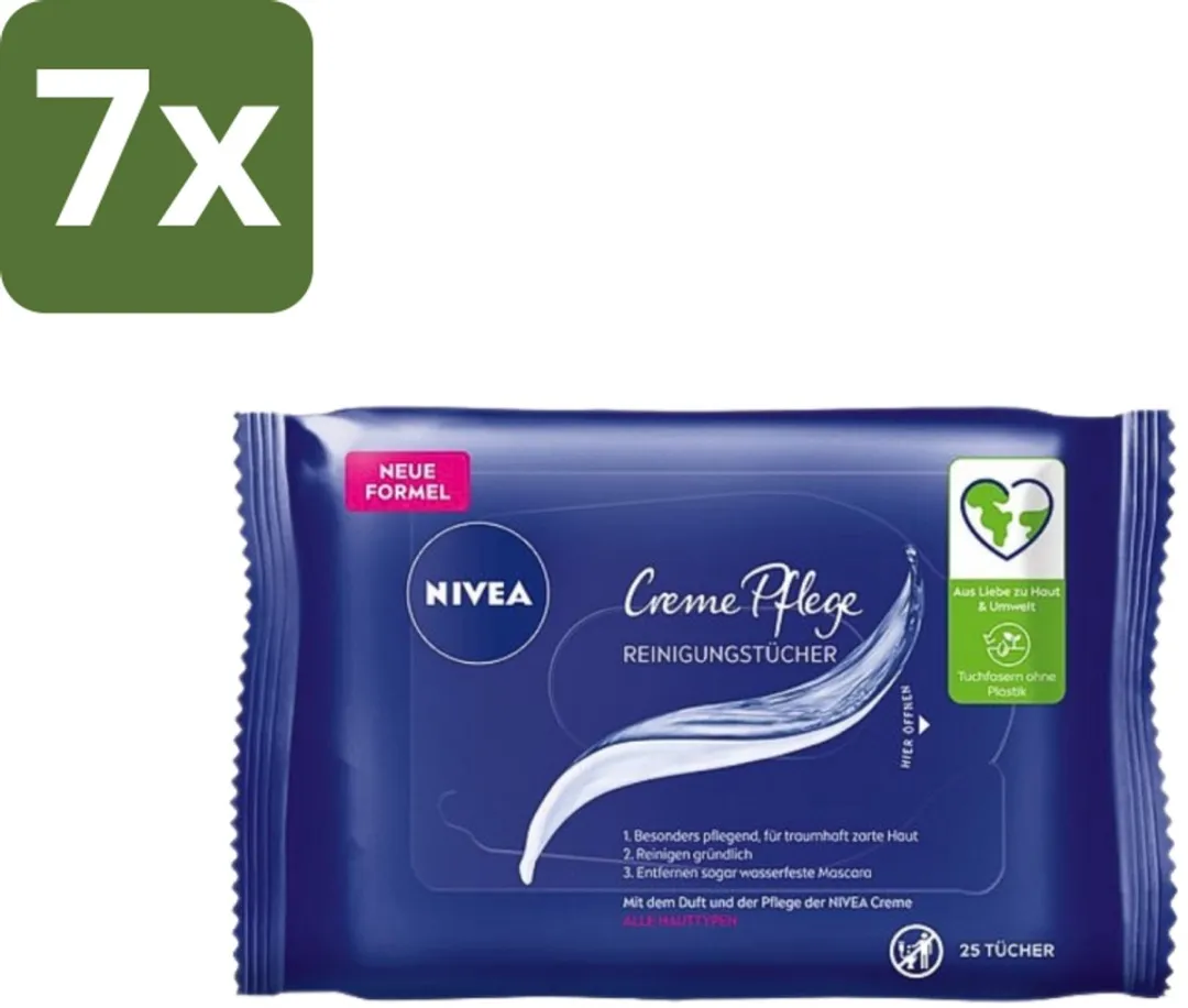 NIVEA Crème Care Reinigingsdoekjes 175ml