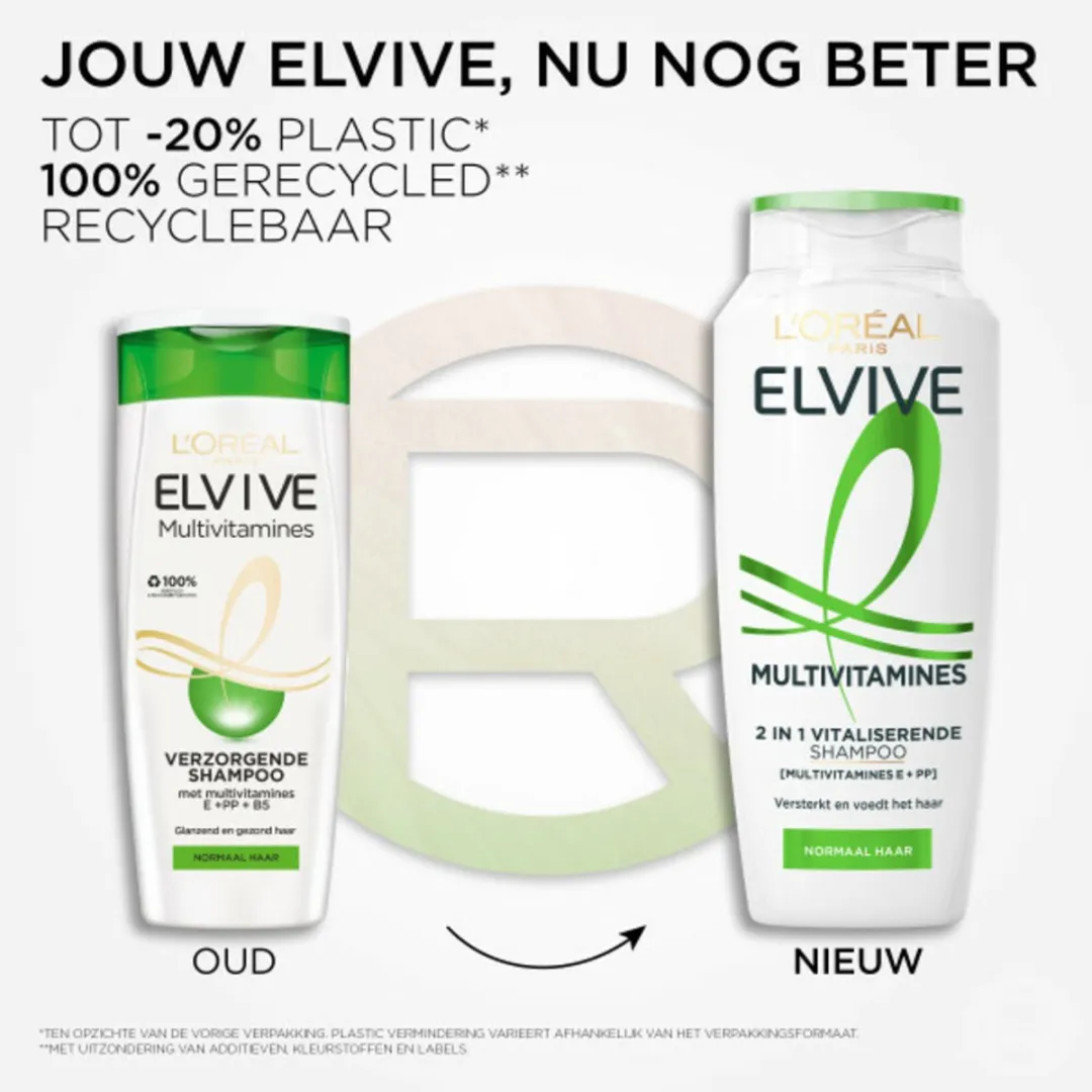 L'Oréal Elvive Multivitamines Shampoo 3x250ml
