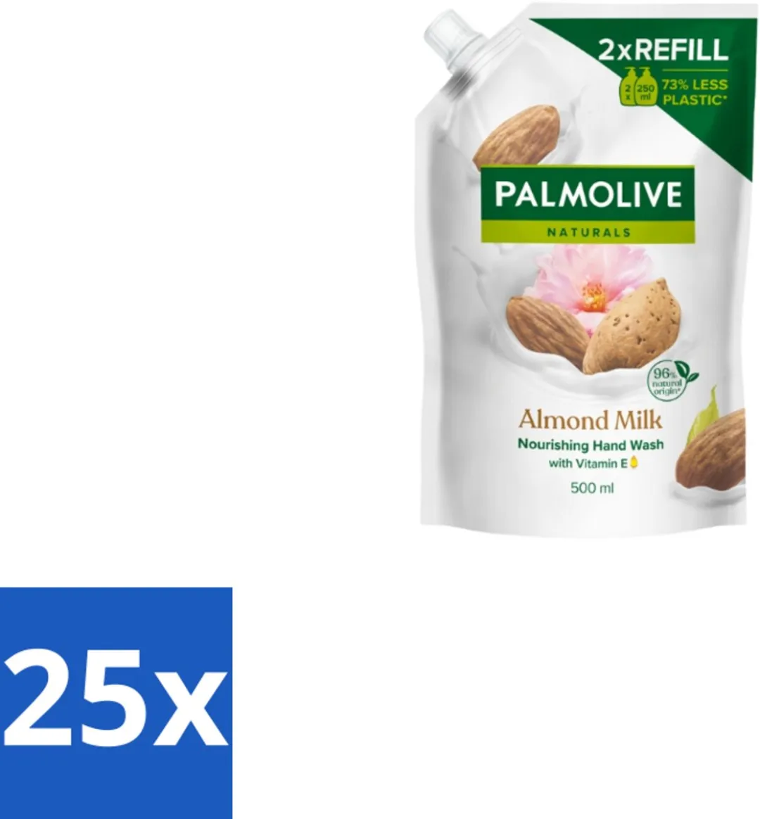Palmolive Handzeep Navulling Naturals Almond Milk 500ml