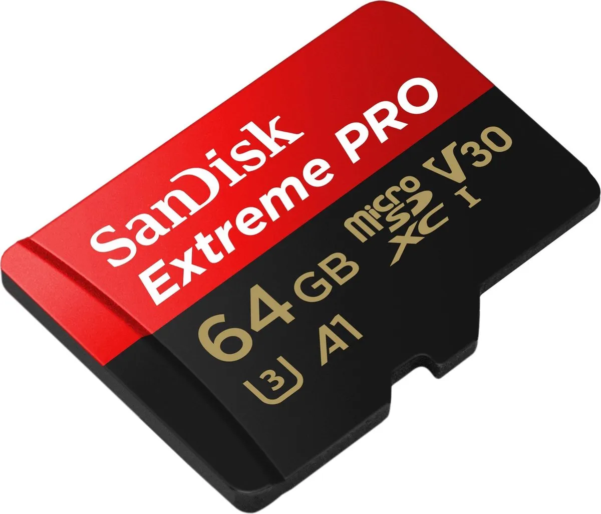 SanDisk Extreme PRO MicroSDXC SDSQXCG-064G-GN6MA - 64GB