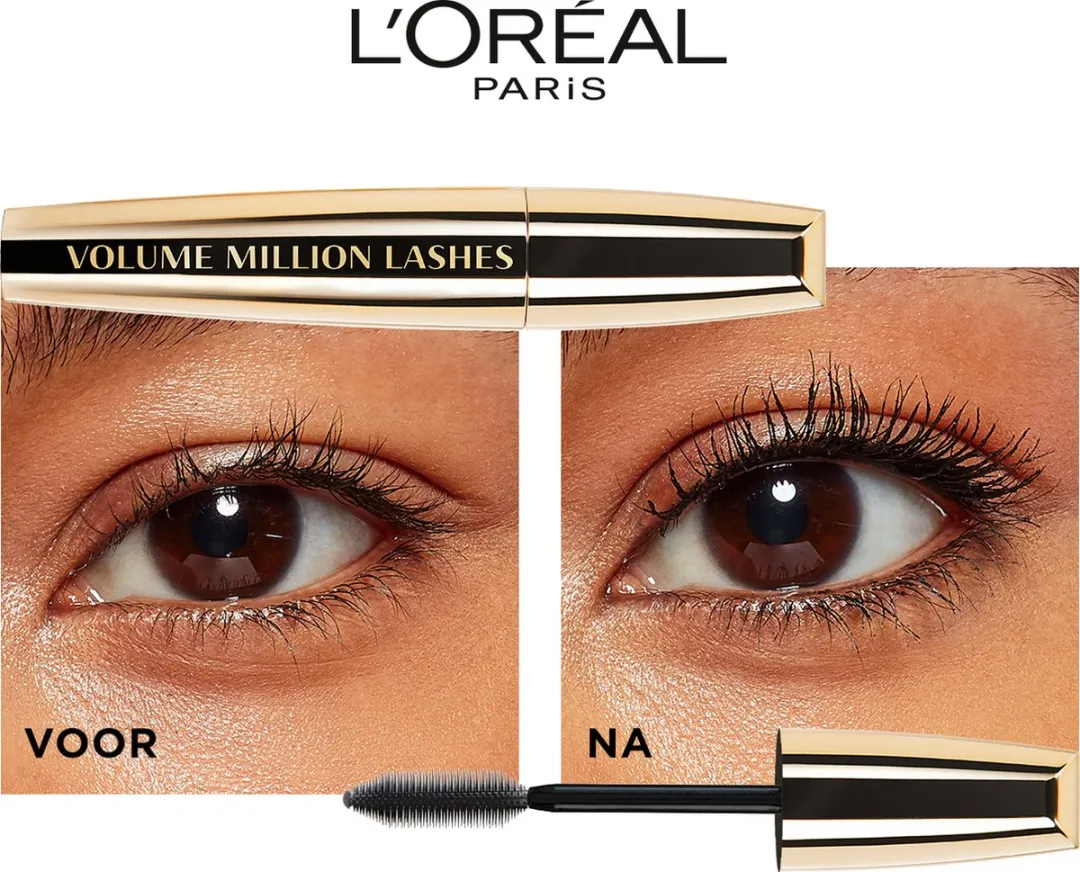 L'Oréal Paris Volume Million Lashes Mascara 27ml - 3 Stuks